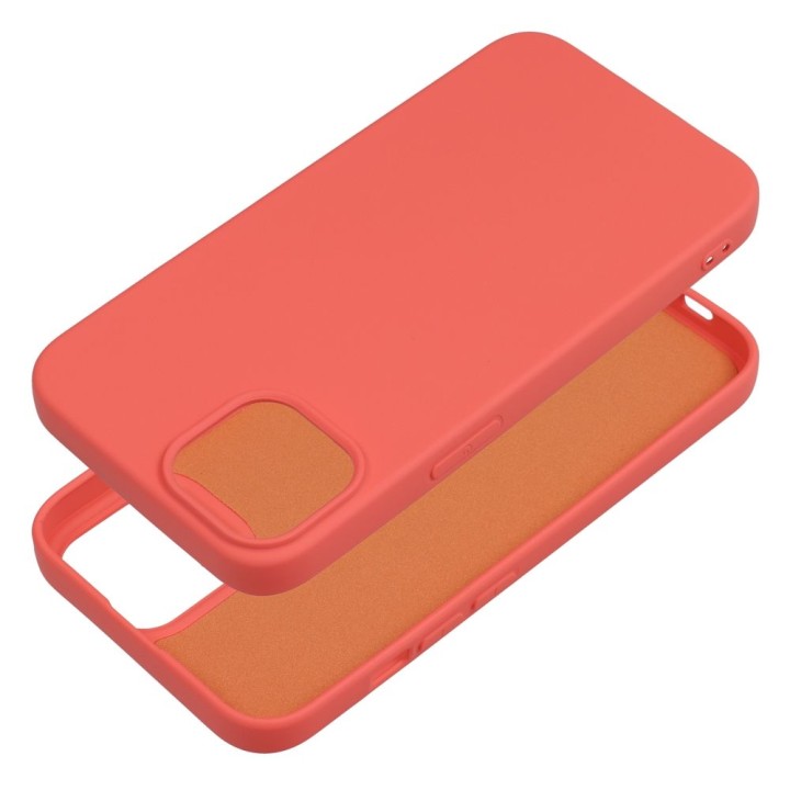 Чехол для iPhone 14 Silicone персиковый