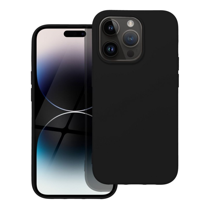 Чохол для iPhone 14 PRO Silicone чорний