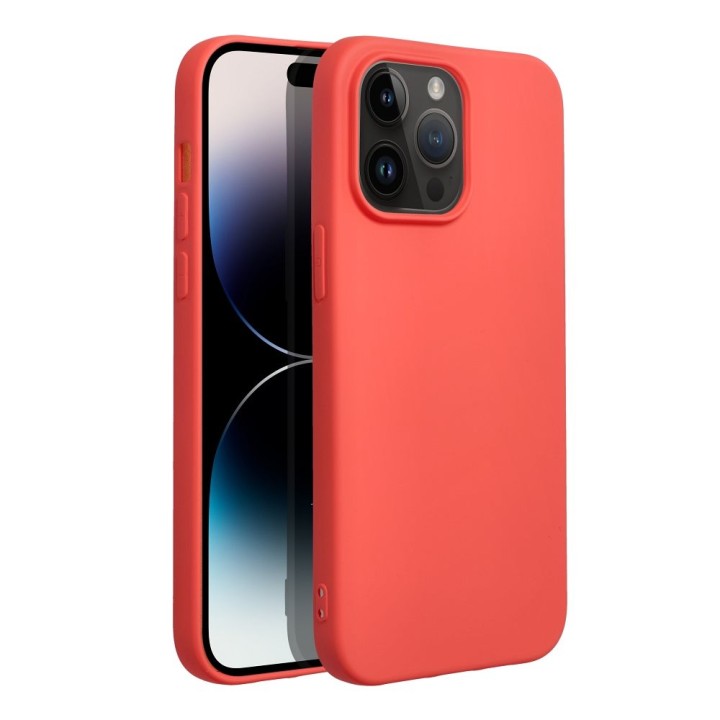 Чохол для iPhone 14 PRO MAX Silicone персиковий