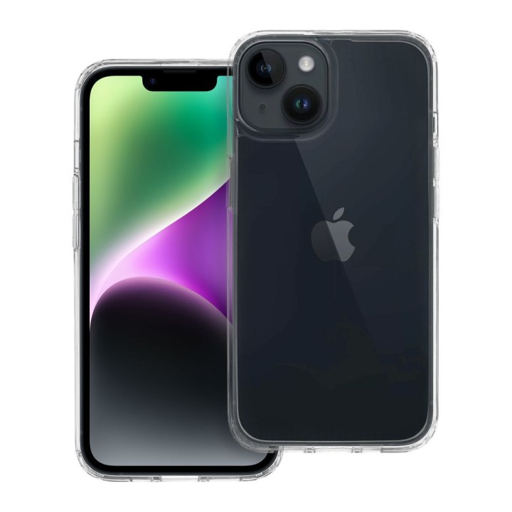 Case for iPhone 14 Super Clear Hybrid transparent
