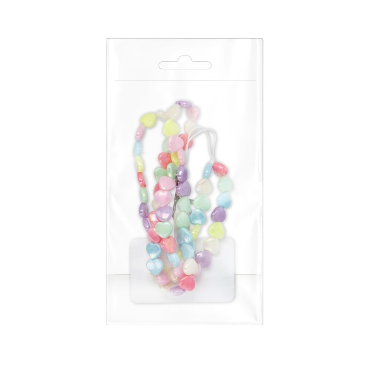 Phone lanyard, phone charm - PIXIE / cord length 68cm (34cm loop length) / neck strap - hearts