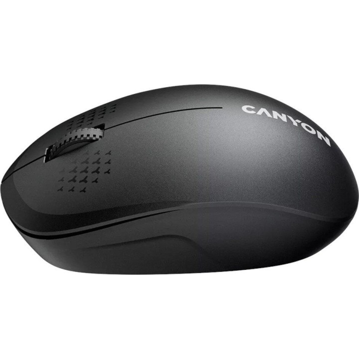 Myszka bezprzewodowa oburęczna BT 1200 dpi CANYON MW-04 czarna