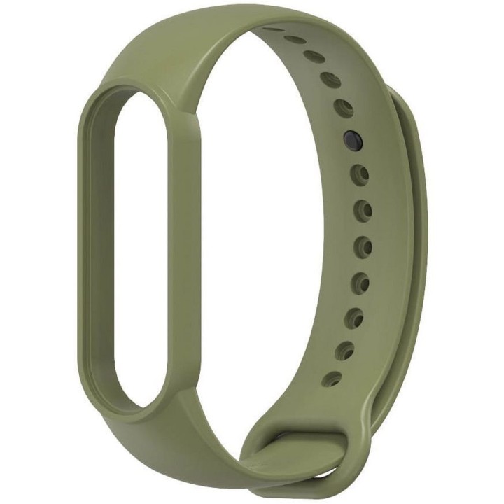 Silicone strap for XIAOMI Mi Band 5 / 6 / 7 green (08)