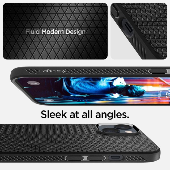 SPIGEN чехол LIQUID AIR для IPHONE 14 matte black