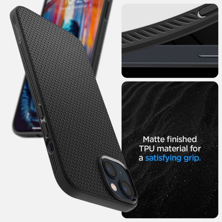 SPIGEN чехол LIQUID AIR для IPHONE 14 matte black