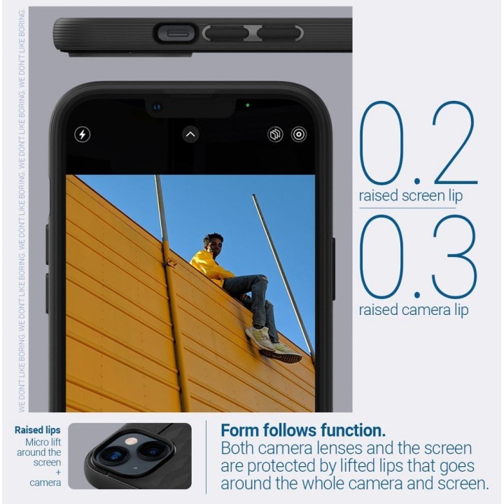 CASEOLOGY чехол PARALLAX MAG для IPHONE 14 Plus матовый черный