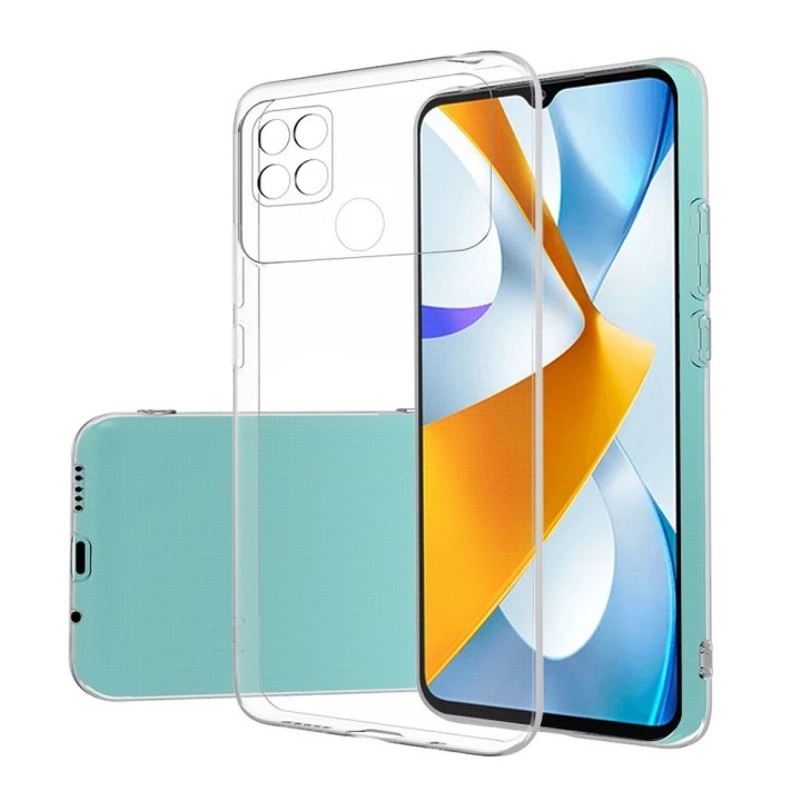 Case for Xiaomi Poco C40 Back Case Ultra Slim 0,5 mm transparent