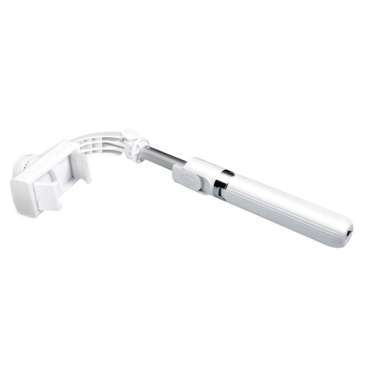 Держатель selfie с пультом беспроводным tripod со стабилизатором GIMBAL SSTR-L08 белый