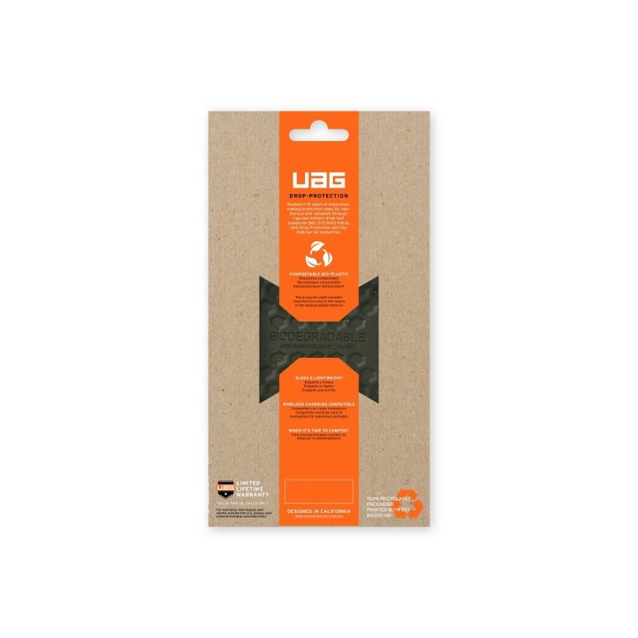 UAG Urban Armor Gear чохол BIODEGRADABLE OUTBACK для IPHONE 14 Plus зелений