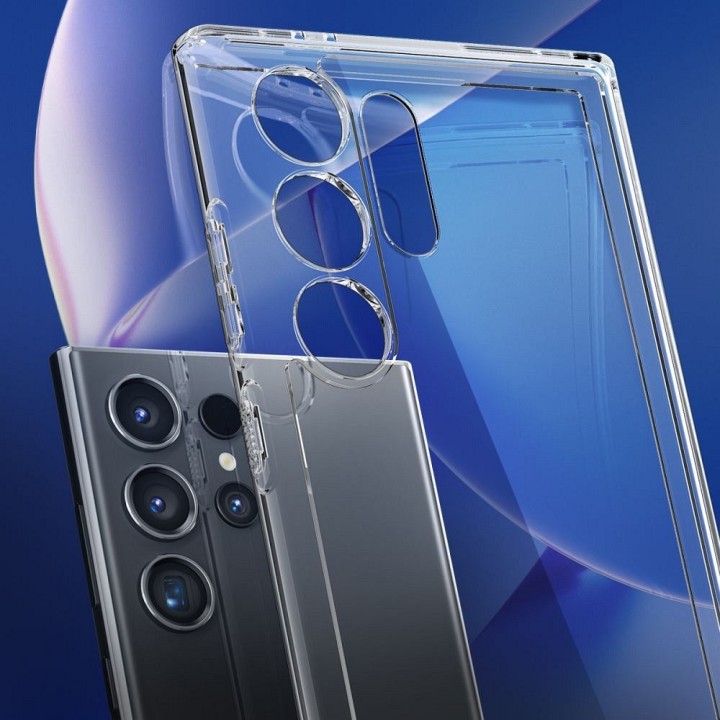 Case SPIGEN Ultra Hybrid for SAMSUNG S24 ULTRA crystal clear