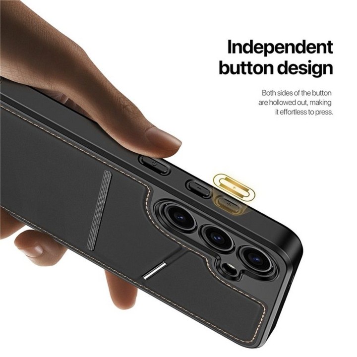DUX DUCIS чехол RAFI II MAG с подставкой совместимый с MagSafe для SAMSUNG S24 Plus черный