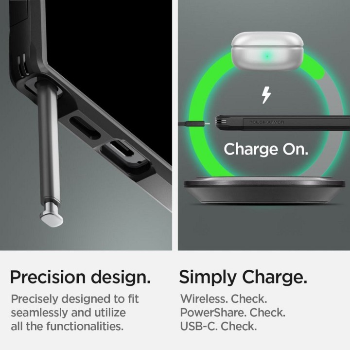 SPIGEN чехол TOUGH ARMOR для SAMSUNG S24 Ultra черный