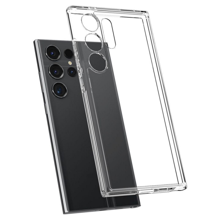 Case SPIGEN Ultra Hybrid for SAMSUNG S24 ULTRA crystal clear