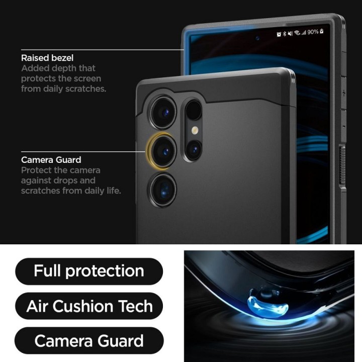 SPIGEN case TOUGH ARMOR for SAMSUNG S24 Ultra black