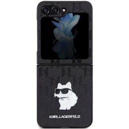 KARL LAGERFELD чохол для SAMSUNG З FLIP 5 KLHCZF5SAPCHNPK (Saffiano Моно Choupette PIN) чорний