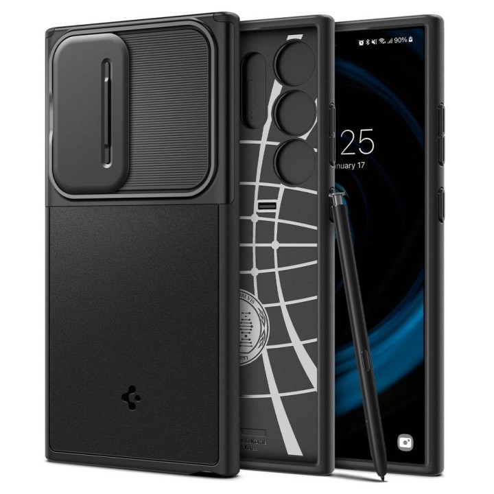 Чохол SPIGEN Optik Armor для SAMSUNG S24 ULTRA black