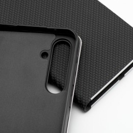 Flip case for Samsung A32 LTE ( 4G ) Luna Book Carbon black
