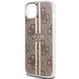 GUESS case for IPHONE 15 Plus GUHCP15MH4PSEGW (4G Gold Stripe) brown
