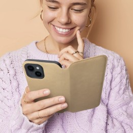Etui z klapką na Xiaomi Redmi NOTE 13 PRO 4G Dual Pocket Book złote