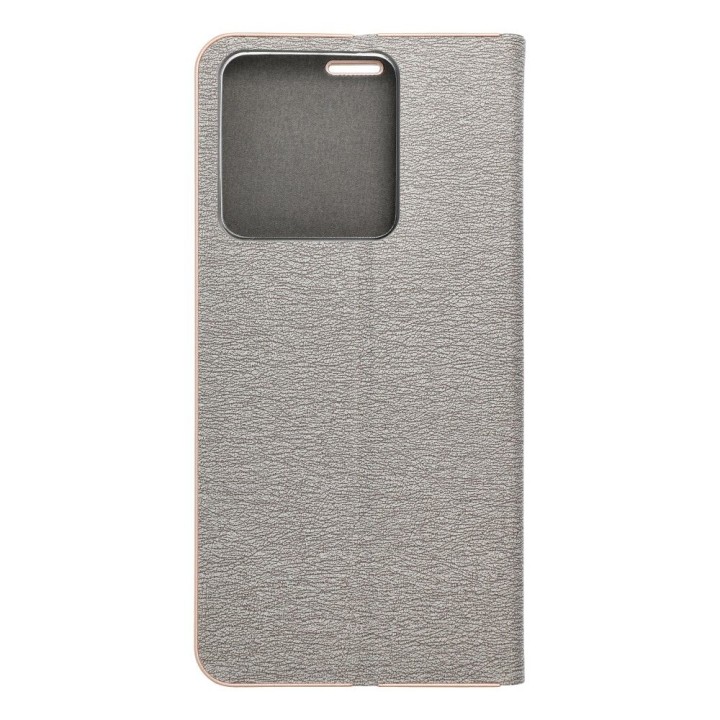 Flip case for Xiaomi Redmi NOTE 13 5G Luna Book Gold silver