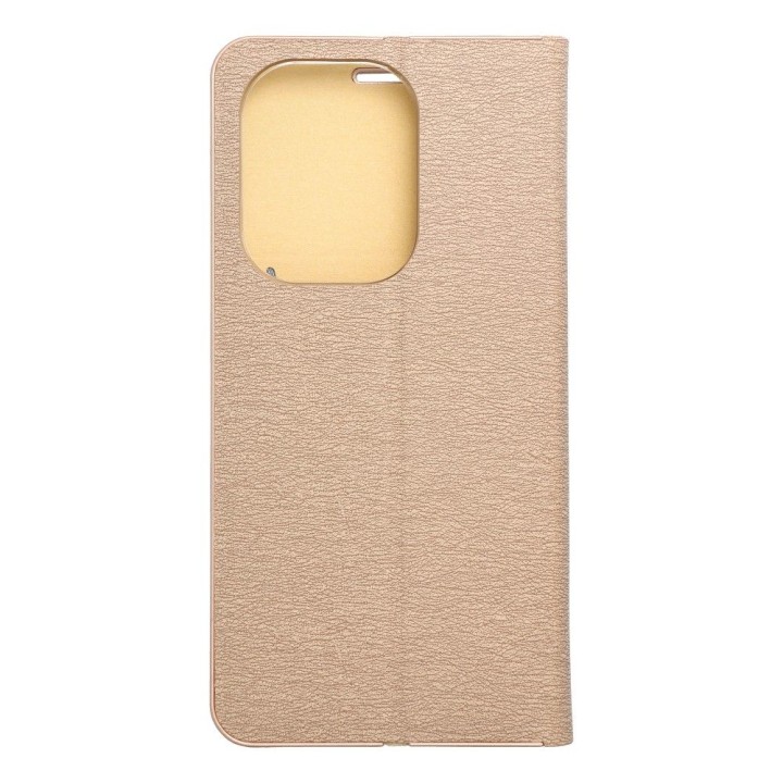 Чохол з клапаном для Xiaomi Redmi NOTE 13 PRO 4G / POCO M6 PRO 4G Luna Book Gold золотий