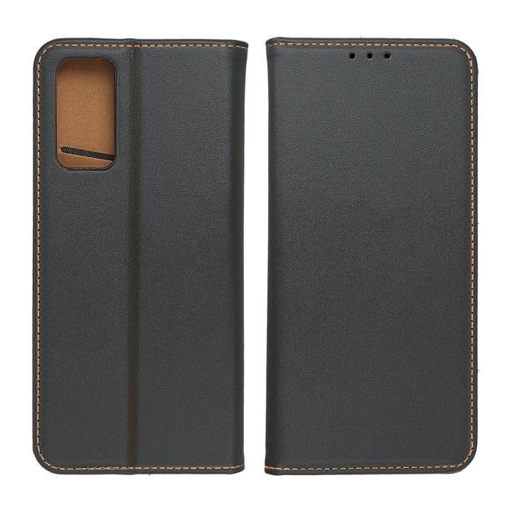 Etui z klapką na Xiaomi Redmi NOTE 13 4G / Poco M6 Pro 4G Smart Pro Book skórzane czarne