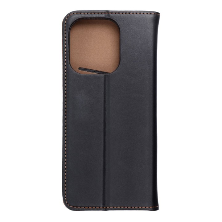 Etui z klapką na Xiaomi Redmi NOTE 13 4G / Poco M6 Pro 4G Smart Pro Book skórzane czarne