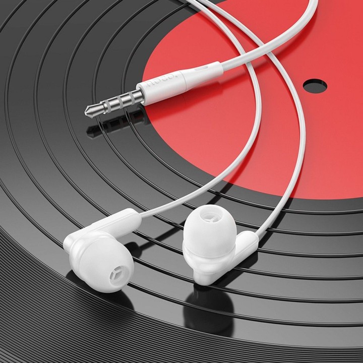 Wired in-ear headphones Jack 3,5 mm Hoco M121 white