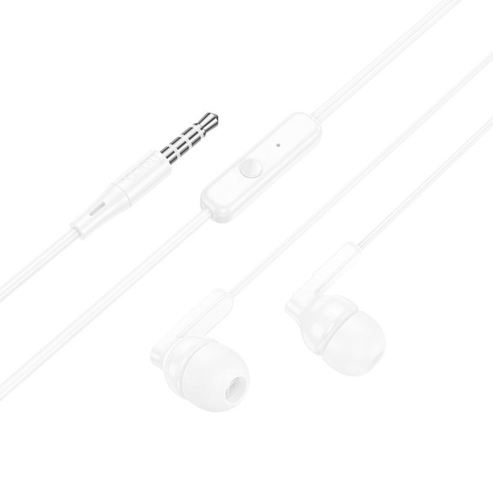 Wired in-ear headphones Jack 3,5 mm Hoco M121 white