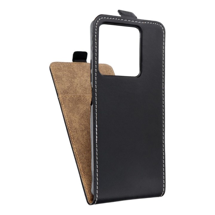Vertical flip case for Xiaomi Redmi NOTE 13 5G Slim Flexi Fresh black
