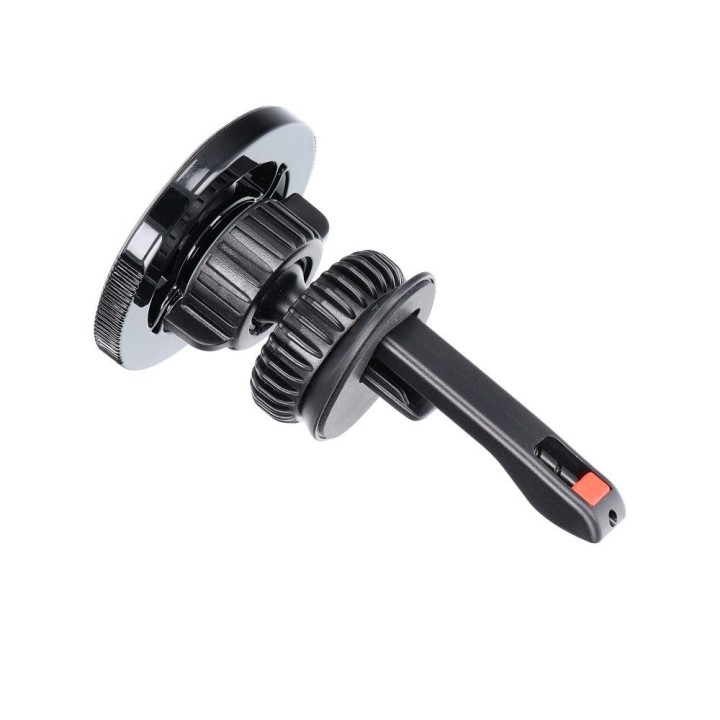 Magnetic car phone holder compatible with MagSafe Blue Star Smart Lock X1 for air vent black