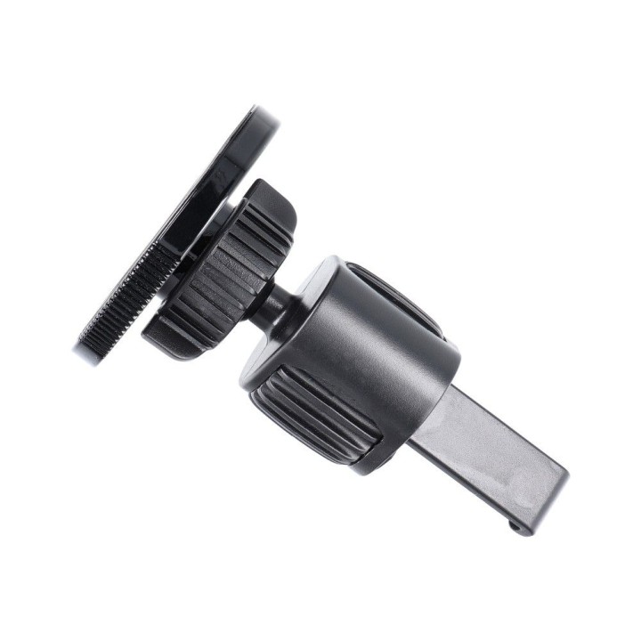 Magnetic car phone holder compatible with MagSafe Blue Star Barrel for air vent black