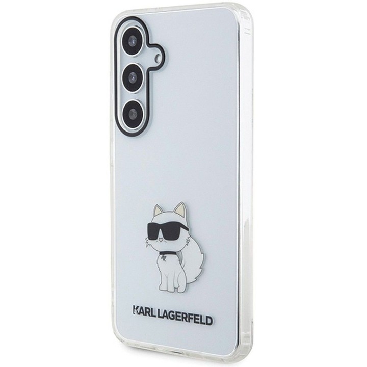 KARL LAGERFELD case for SAMSUNG S24 KLHCS24SHNCHTCT (IML NFT CHOUPETTE) transparent
