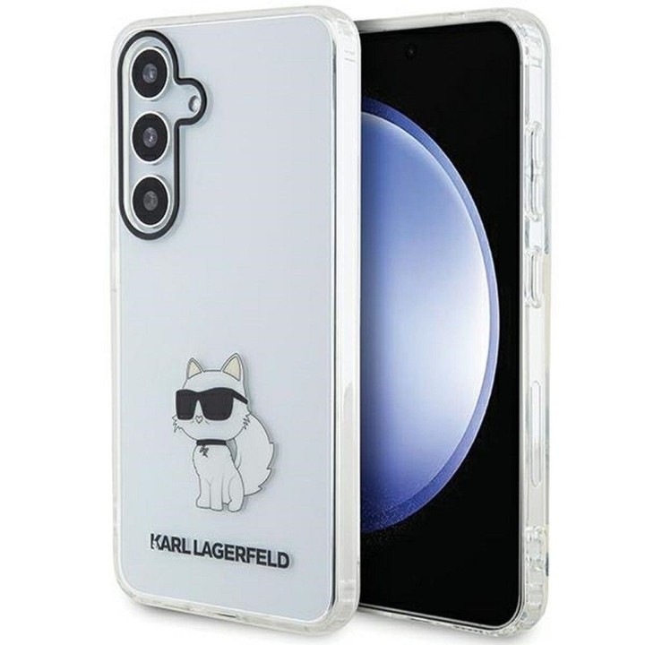 KARL LAGERFELD чохол для SAMSUNG S24 KLHCS24SHNCHTCT (IML NFT CHOUPETTE) прозорий