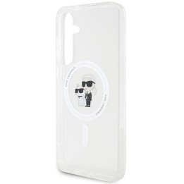 KARL LAGERFELD чохол для SAMSUNG S24 KLHMS24SHGKCNOT (MAGSAFE IML KC) прозорий