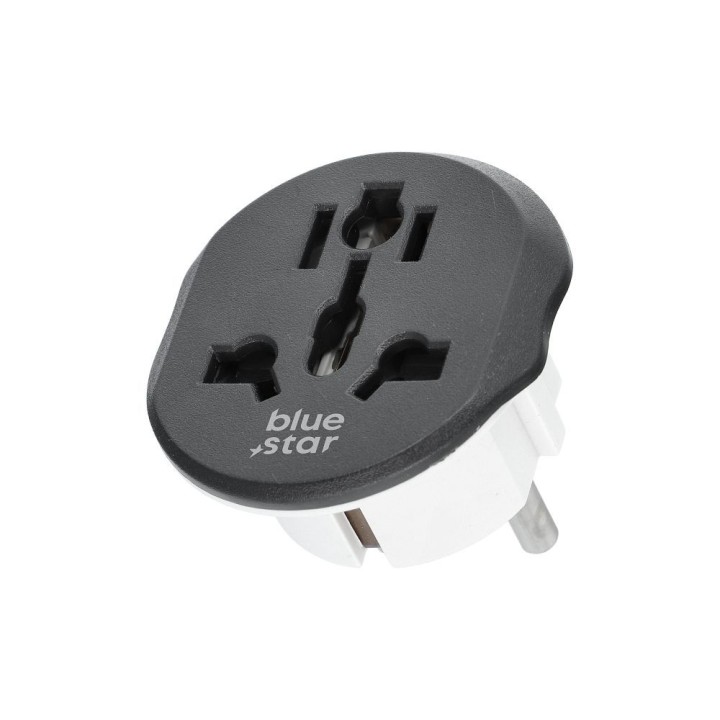 Дорожный адаптер Blue Star GO TO Europe (Type E) 16A белый
