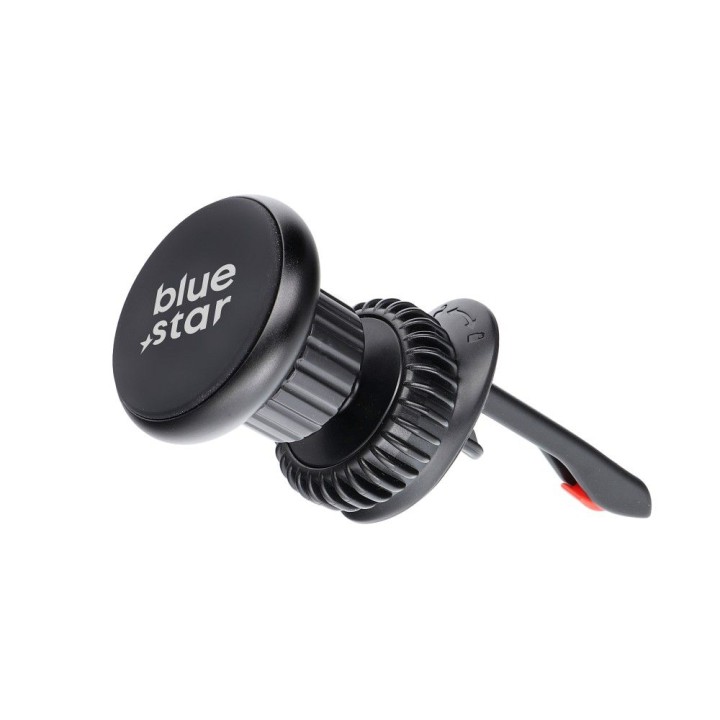 Magnetic car phone holder Blue Star Smart Lock Round Magnetic for the air vent black