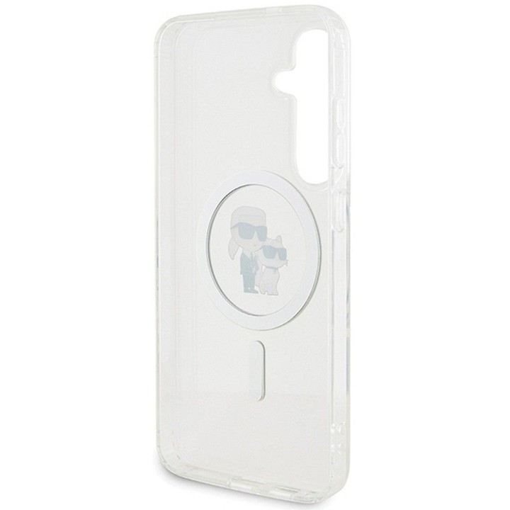 KARL LAGERFELD case for SAMSUNG S24 KLHMS24SHGKCNOT (MAGSAFE IML KC) transparent