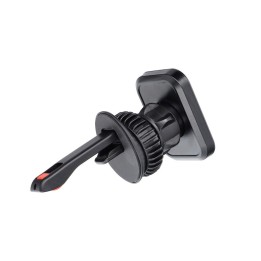 Phone holder for car magnetic Blue Star Smart Lock Square Magnetic for the air vent black