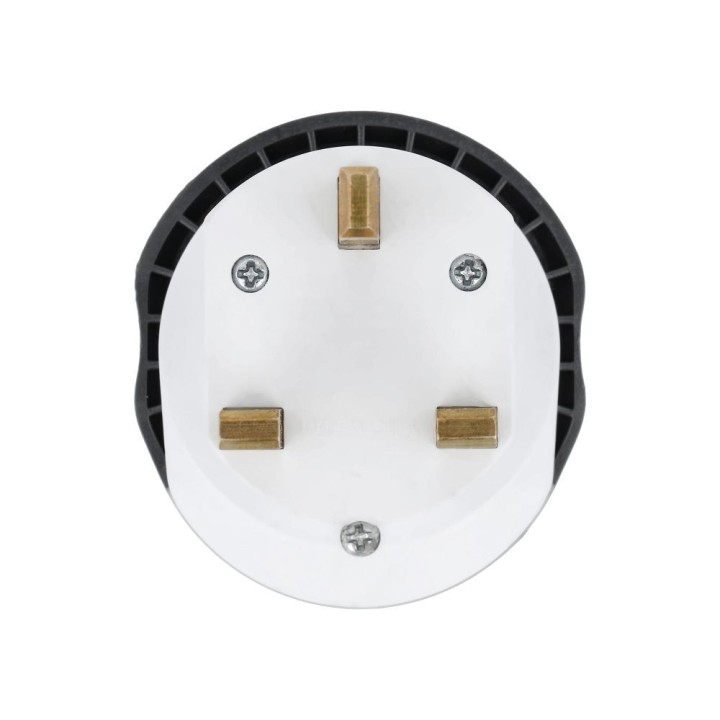 Travel adapter Blue Star GO TO UK (Type G) 13A white