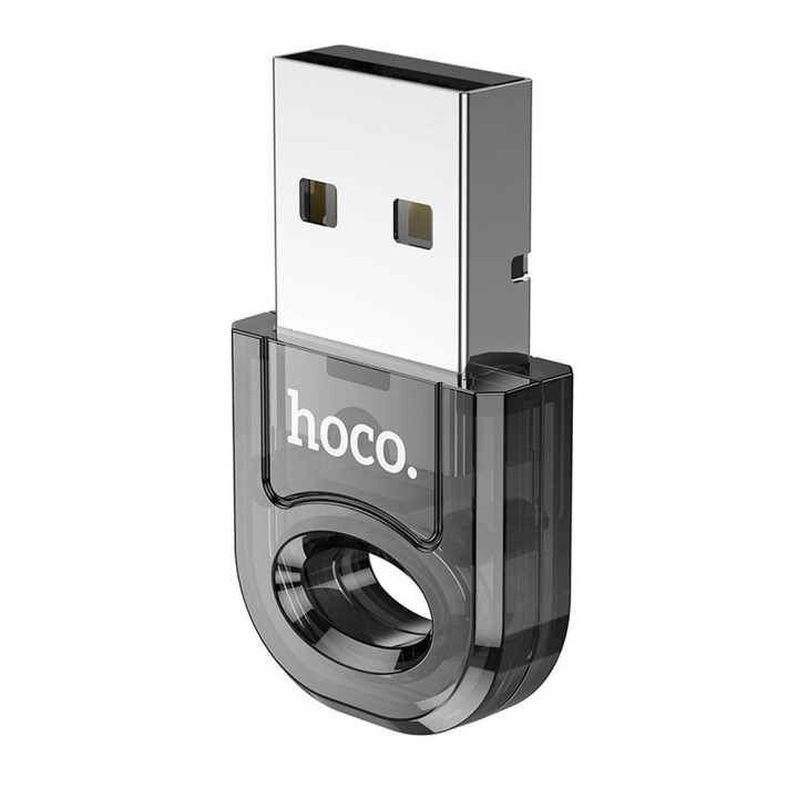 Adapter USB A bluetooth Hoco UA28 transparent black