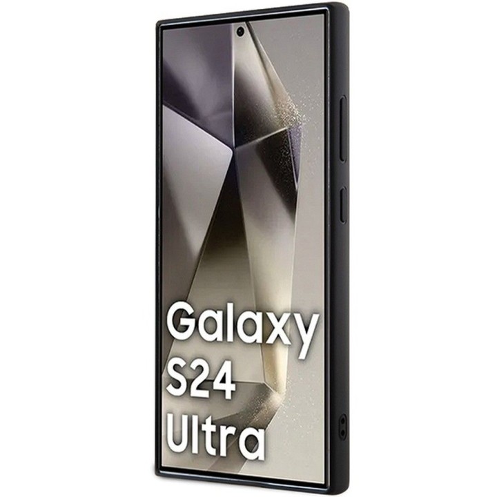KARL LAGERFELD futerał do SAMSUNG S24 Ultra KLHCS24L3DRKINK (3D RUBBER IKONIK NFT) czarny