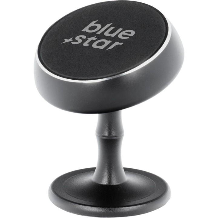 Phone holder for car magnetic Blue Star Mid Stick for dashboard black