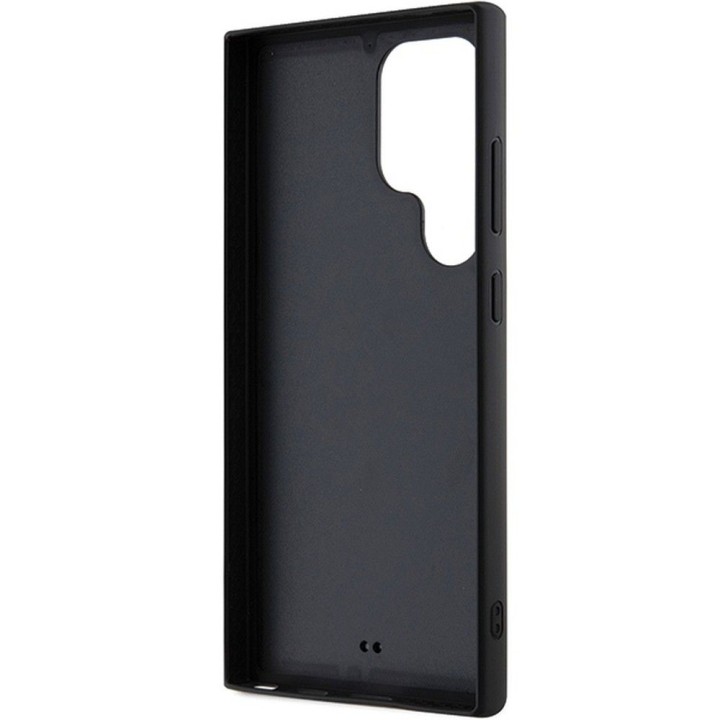 KARL LAGERFELD чохол для SAMSUNG S24 Ultra KLHCS24L3DRKINK (3D RUBBER IKONIK NFT) чорний