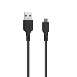 Кабель USB A для Micro USB Blue Star 2A 1 m DC-001AM2.0 черный