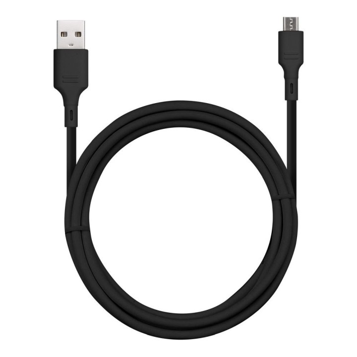 Кабель USB A для Micro USB Blue Star 2A 1 m DC-001AM2.0 чорний