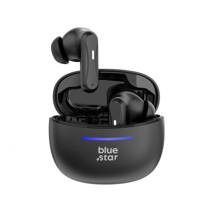 Wireless in-ear headphones Blue Star BK44 TWS black