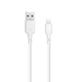 Cable USB A for Lightning Blue Star 2,4A 1 m DC-001AL2.4 white