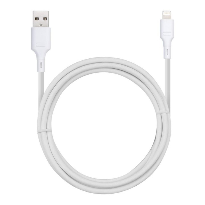 Кабель USB A — Lightning Blue Star 2,4A 1 m DC-001AL2.4 білий