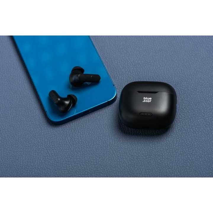 Wireless in-ear headphones Blue Star BK31 TWS black